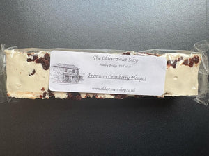 Premium Cranberry Nougat Bar