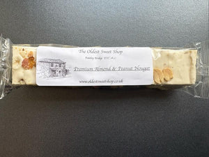 Premium Almond & Peanut Nougat Bar