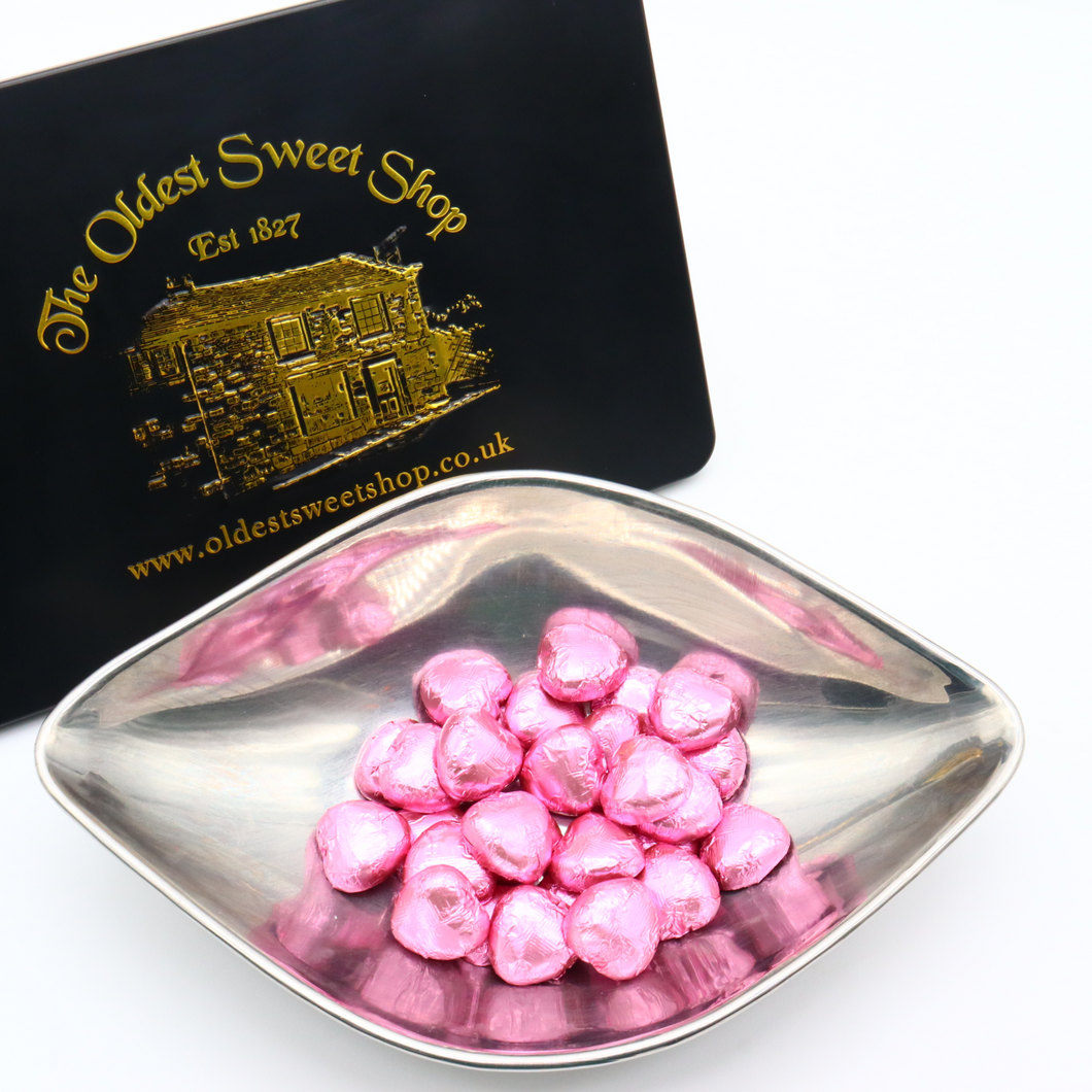 Pink Chocolate Hearts – The Oldest Sweet Shop In The World