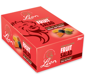 Lion's Fruit Salad Box - The Oldest Sweet Shop In The World