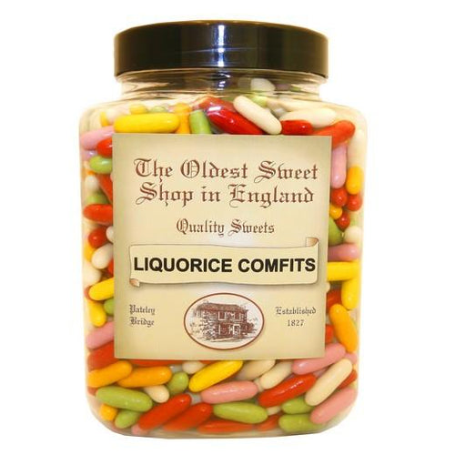 Liquorice Comfits Jar - The Oldest Sweet Shop In The World