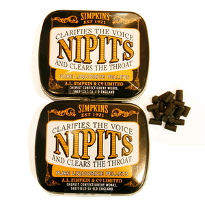Nipits Liquorice Pellets - Pure - The Oldest Sweet Shop In The World