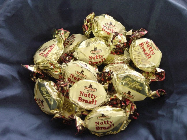 Nutty Brazil Toffee (Walkers nonsuch toffee) - The Oldest Sweet Shop In The World