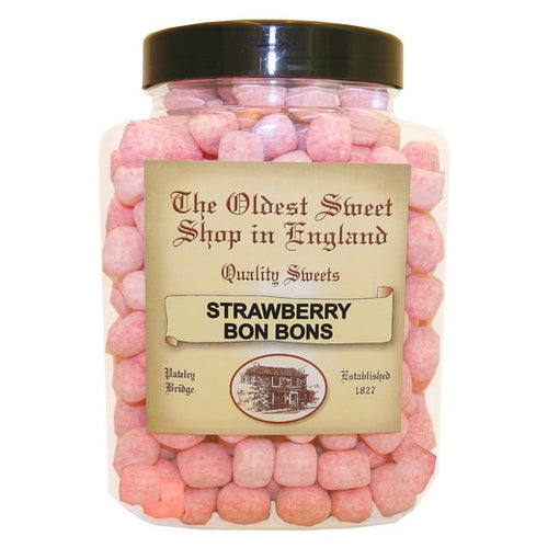 Strawberry Bon Bon Jar - The Oldest Sweet Shop In The World