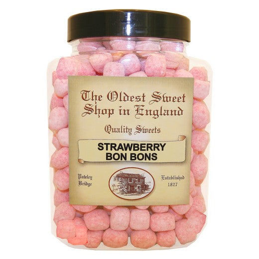 Strawberry Bon Bon Jar 1.8Kg – The Oldest Sweet Shop In The World